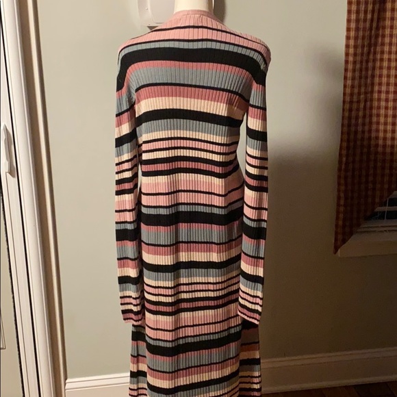 NWT “So” Women’s Striped Long Sleeve Cardigan - Picture 5 of 5